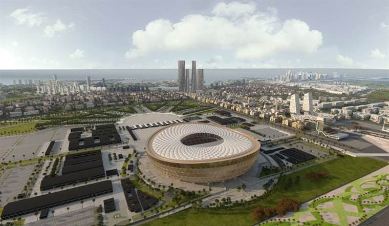 La construcción de estadios de Catar 2022 continúa pese a la pandemia