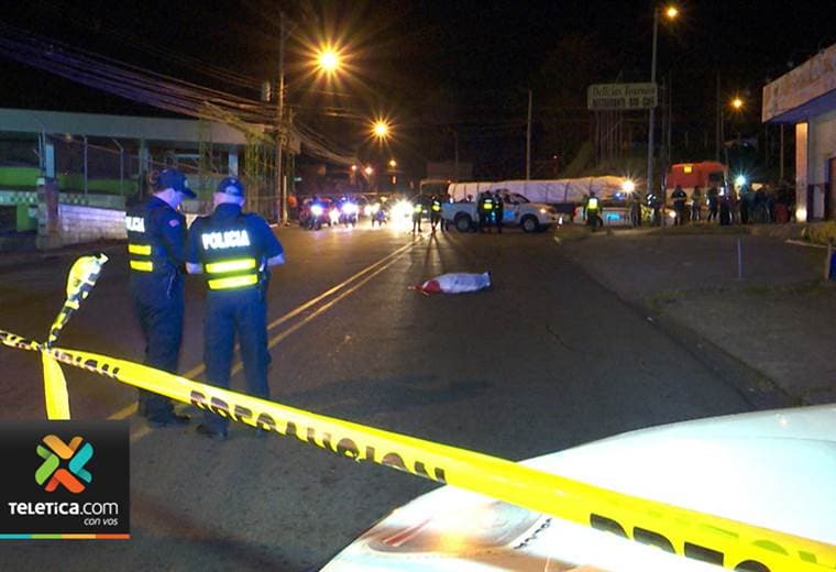 OIJ ya identificó al hombre asesinado en la parada de buses Caribeños en San José