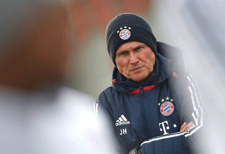 El técnico del Bayern Munich, Jupp Heynckes.