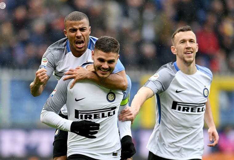Inter derrota 5-0 a la Sampdoria con póker de goles de Icardi