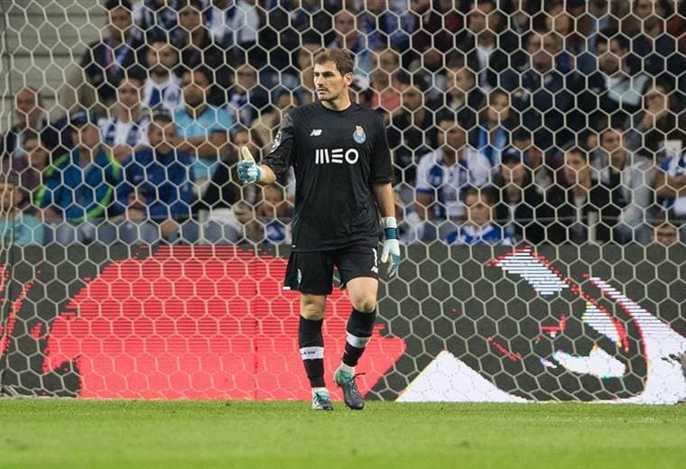Iker Casillas, portero español del FC Porto. 