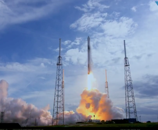 Así fue el lanzamiento desde Florida del cohete que transporta el primer satélite costarricense 
