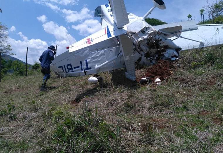 Accidente aéreo en Guanacaste ocurrió cuando avioneta intentó despegar de la pista 