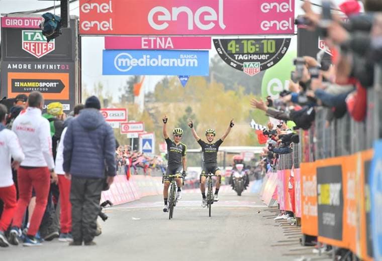Esteban Chaves gana la sexta etapa del Giro y su compañero Yates es el nuevo líder 