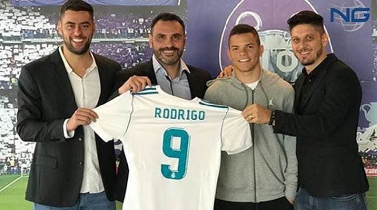 Real Madrid firma al joven brasileño Rodrigo