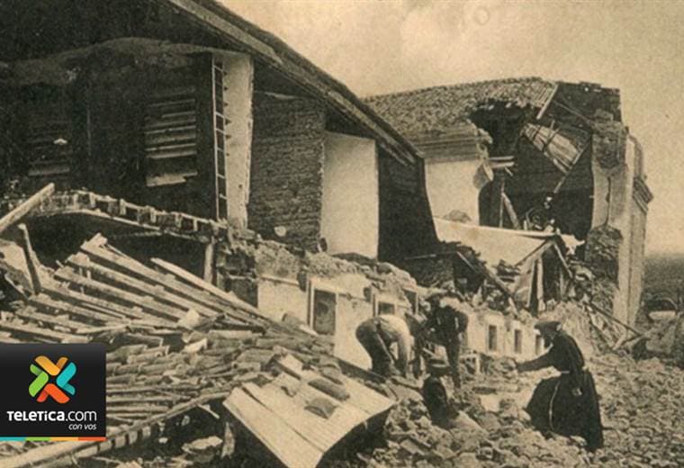 Costa Rica recuerda este viernes los 108 años del terremoto de 6.4 de Cartago en 1910