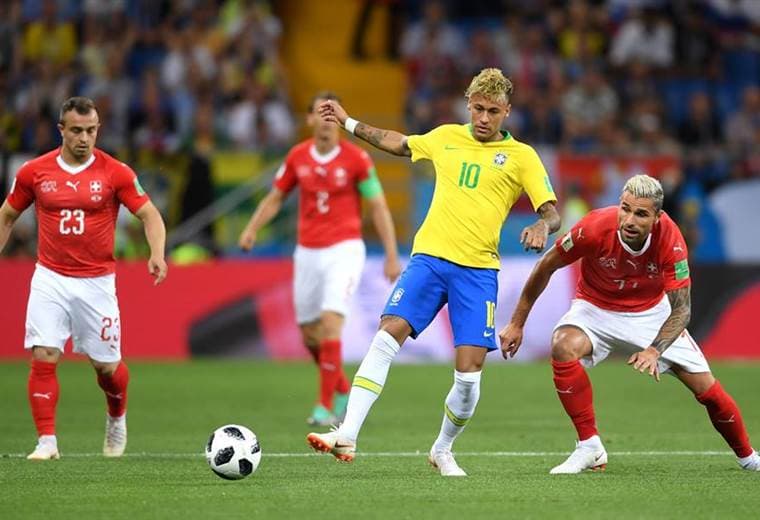 Brasil empata 1-1 contra Suiza y llegará con más obligaciones al juego contra Costa Rica
