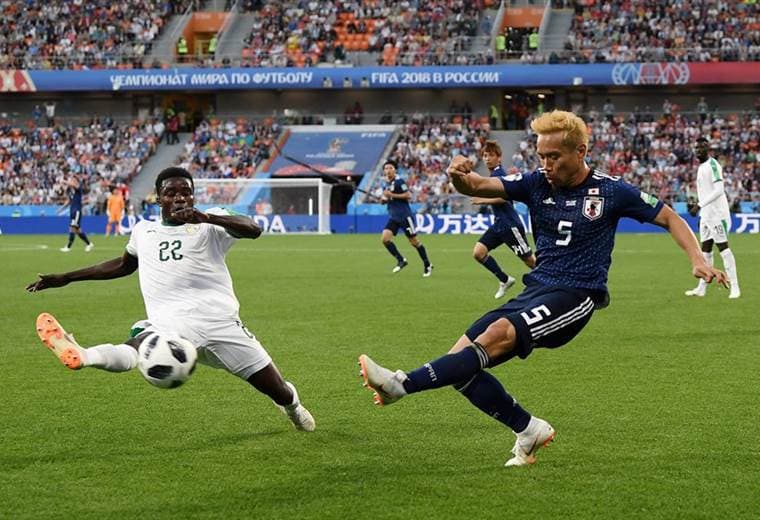 Japón y Senegal empatan 2-2 y lideran el Grupo H del Mundial