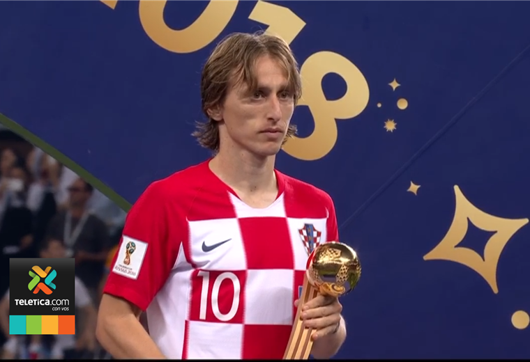 Luka Modric fue elegido como el Balón de Oro de Rusia 2018 