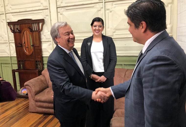 Secretario General de la ONU felicitó a Costa Rica por compromiso con la inclusión y sostenibilidad