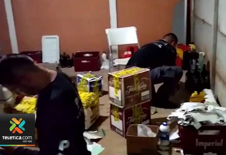 Policía decomisó en solo una semana 25.000 unidades de licores y cervezas en varios puntos del país