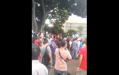 Policía atendió disturbios en San José centro; hay detenidos y decomiso de bombas caseras (videos)