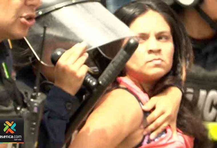 Protestas en San José contra los nicaragüenses