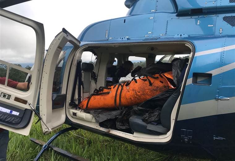 Cuerpo del piloto de la avioneta accidentada está siendo llevado a la Medicatura Forense en Heredia