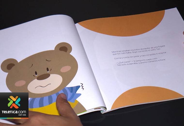 Novedoso libro ayuda a niños víctimas de violencia