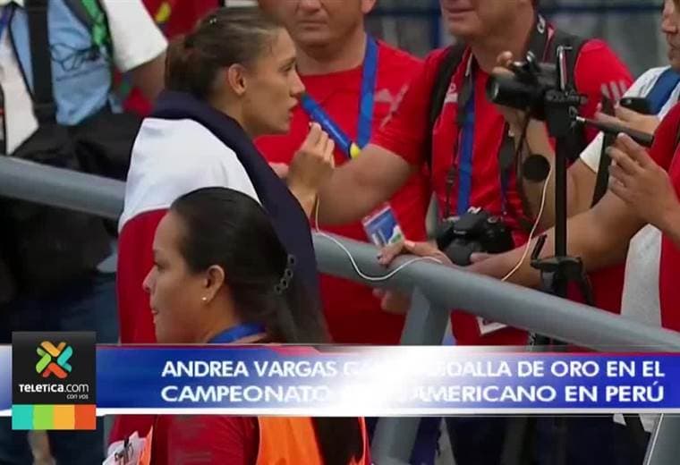 Andrea Vargas cierra el año con un oro en el Campeonato Iberoamericano de Trujillo