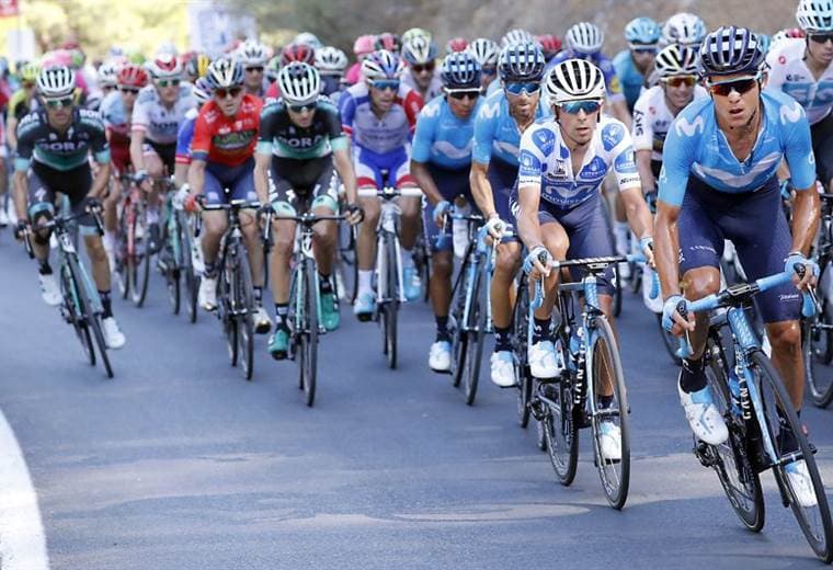Italiano Elia Viviani gana al esprint la tercera etapa de la Vuelta a España