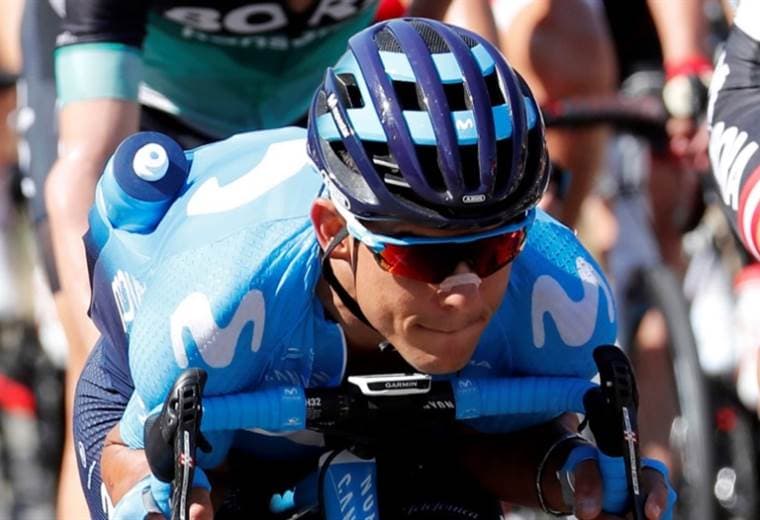 Andrey Amador celebra su cumpleaños 32 con protagonismo en la quinta etapa de la Vuelta a España