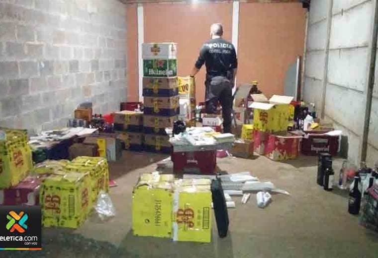 Policía halló 7.854 botellas de licor de contrabando en local de hombre asesinado en Pérez Zeledón