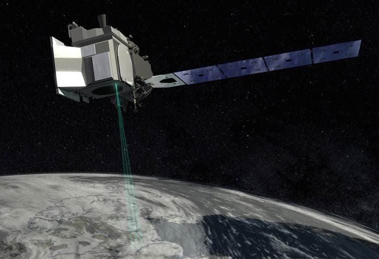 La NASA envía un láser al espacio para medir el hielo en la Tierra