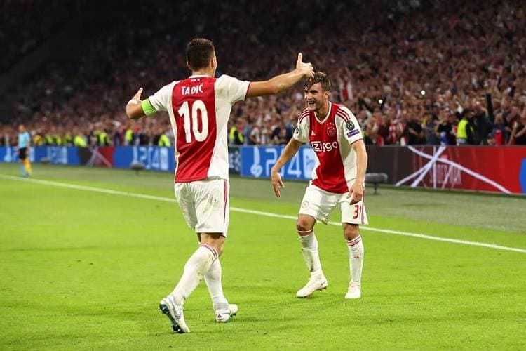 Ajax celebra regreso a la 'Champions' con goleada al AEK; Shakhtar y Hoffenheim empatan