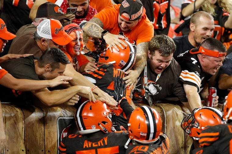 Los Browns celebran tras 635 días sin conocer la victoria