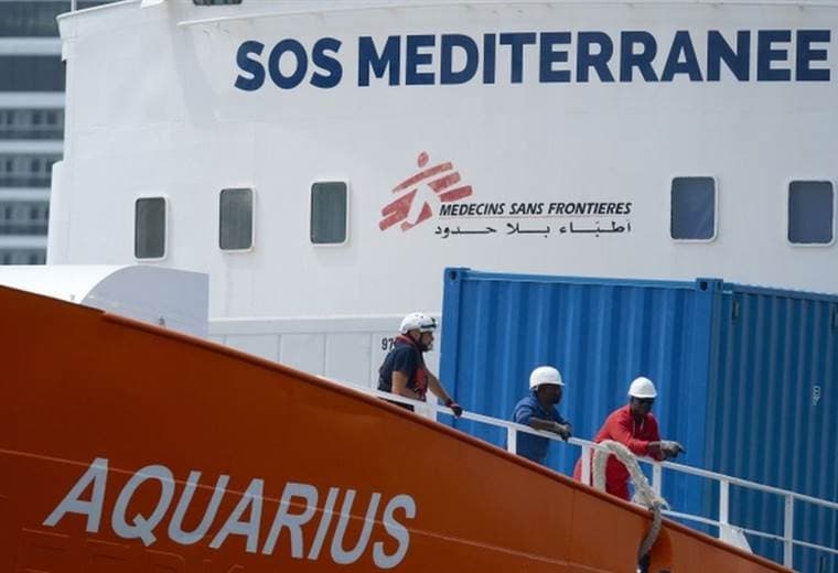 Panamá revoca el registro del Aquarius, el buque que socorre a migrantes en el Mediterráneo