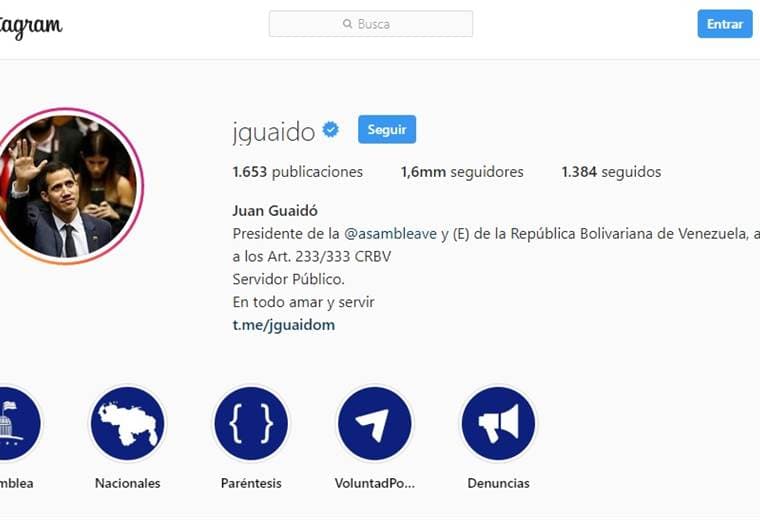 Instagram aclaró situación respecto a verificación en cuenta de Nicolás Maduro y de Juan Guaidó