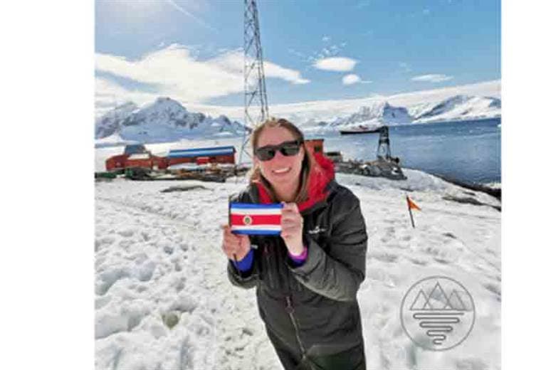 Científica tica Melania Guerra vivió 20 días en Antártida y compartió su aventura en redes sociales