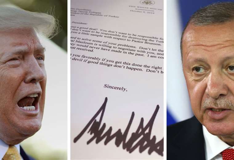 La carta de Trump que enfureció a Erdogan poco antes de lanzar su ofensiva contra los kurdos