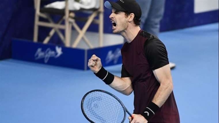 Andy Murray celebra su triunfo | AFP