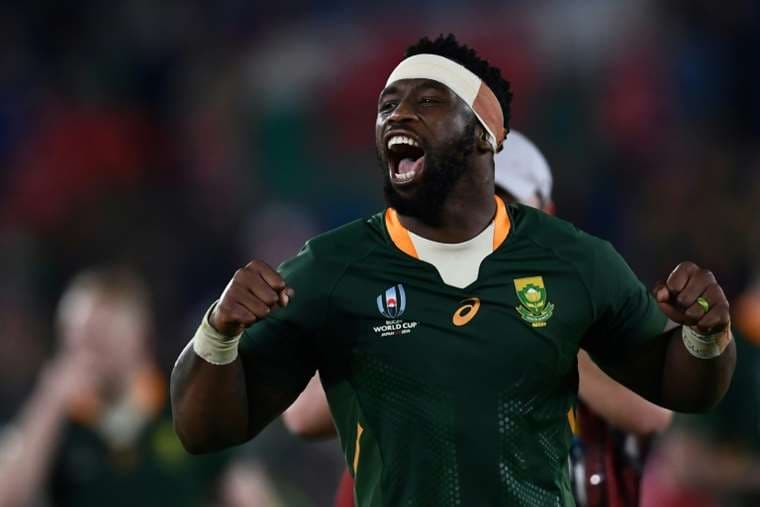 Siya Kolisi jugador sudafricano de rugby | AFP