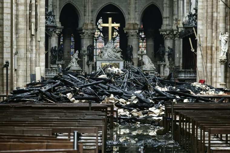 Plaza de Notre Dame cerrada temporalmente debido a alta concentración de plomo