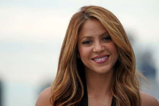 Shakira, cantante colombiana 