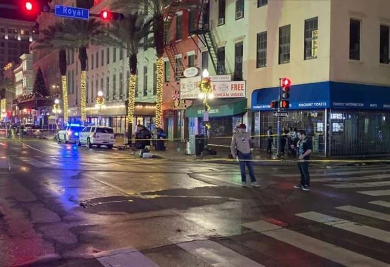 Diez heridos en un tiroteo en Nueva Orleans, EE.UU.