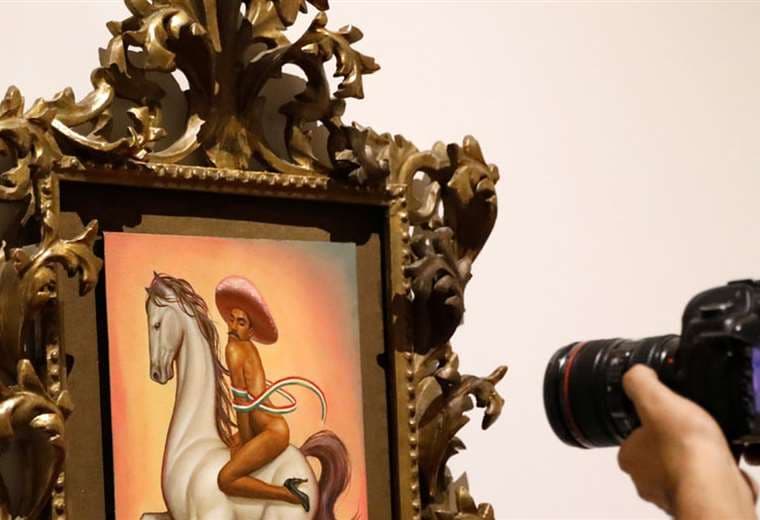 México: la pintura de un Emiliano Zapata "gay" que causa polémica