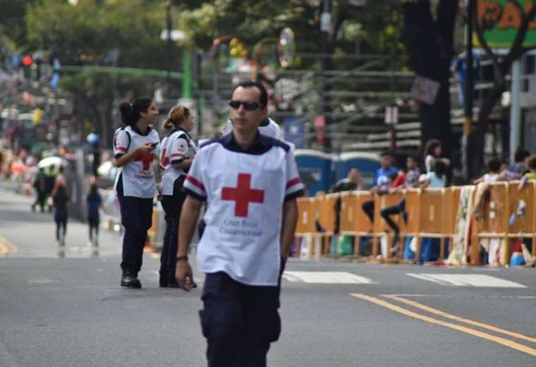 Cruz Roja atendió a 105 pacientes durante la celebración del Festival de la Luz