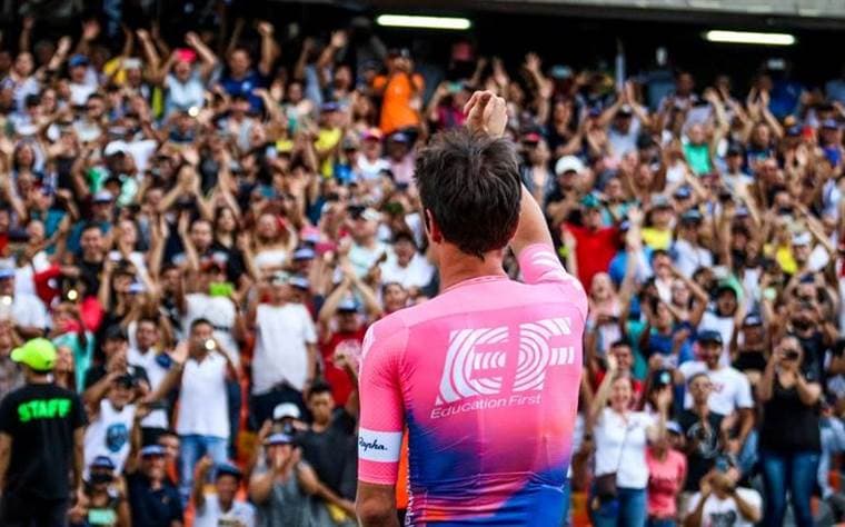 Rigoberto Urán, líder del Tour Colombia 2.1 tras primera etapa