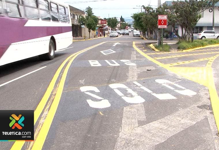 Autoridades de transportes valoran implementación de carril exclusivo de buses en Guadalupe