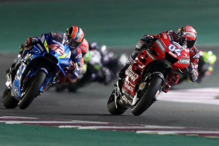 Dovizioso gana el Gran Premio de Catar de MotoGP