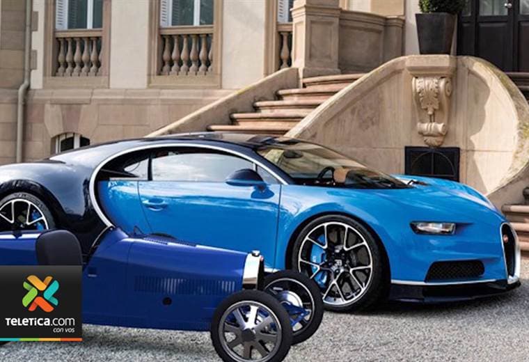 Bugatti lanza carro eléctrico tipo clásico para niños