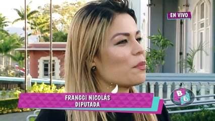 Diputada Franggi Nicolás habla de su embarazo