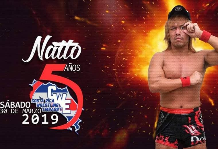 Costa Rica Wrestling Embassy celebra su quinto aniversario con el japonés Naito