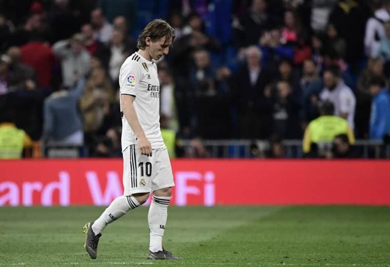 Modric sufre una lesión muscular a una semana de la Liga de Campeones