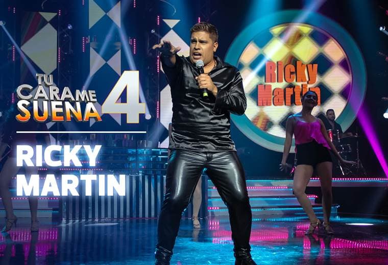 Gallina hizo de Ricky Martin en la séptima gala de Tu Cara Me Suena