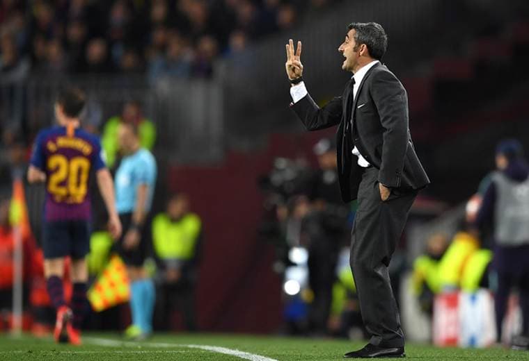 Ernesto Valverde espera que el Barcelona "remonte" y confirma el regreso de Dembele