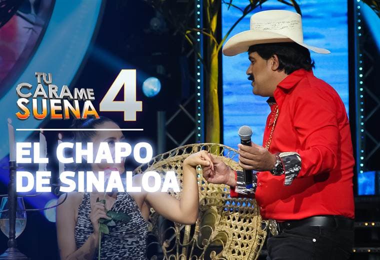 Gallina imitó a El Chapo de Sinaloa en la octava gala de Tu Cara Me Suena