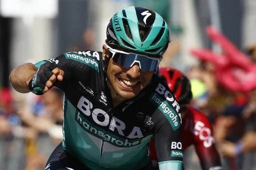 Cesare Benedetti ganador de la etapa | AFP