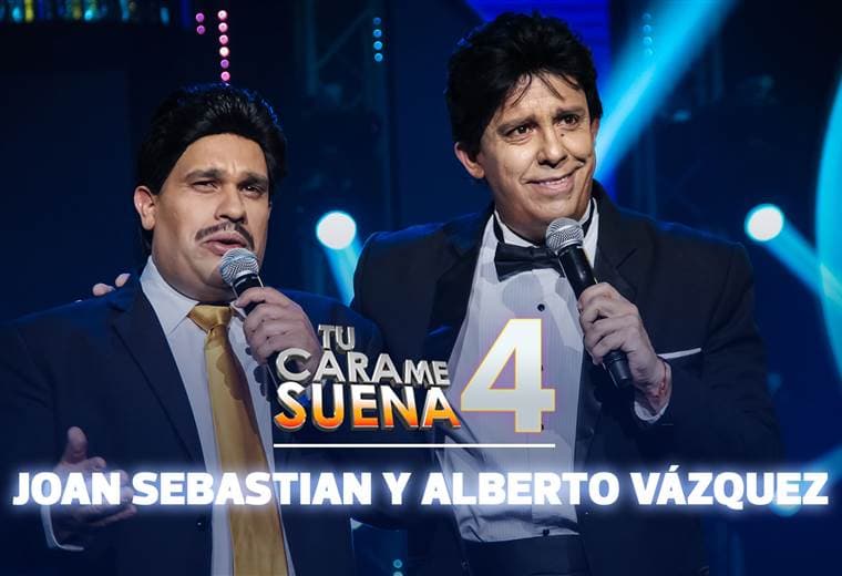 Gallina y Papi Paz cantaron 'Maracas' en la gala 13 de Tu Cara Me Suena 
