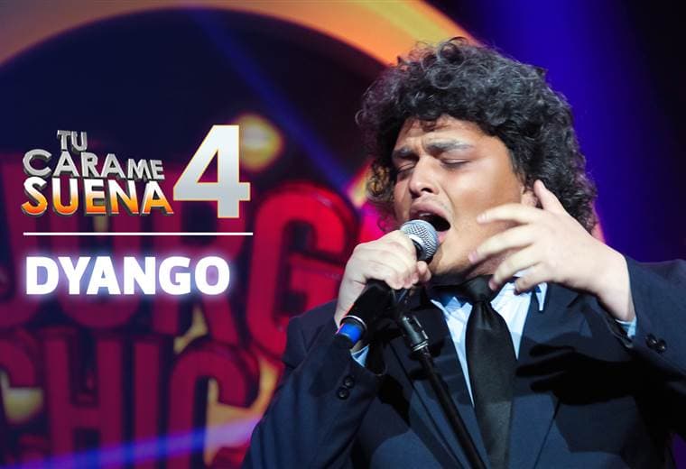 Jorge Chicas cantó como Dyango en la gala 10 de Tu Cara Me Suena